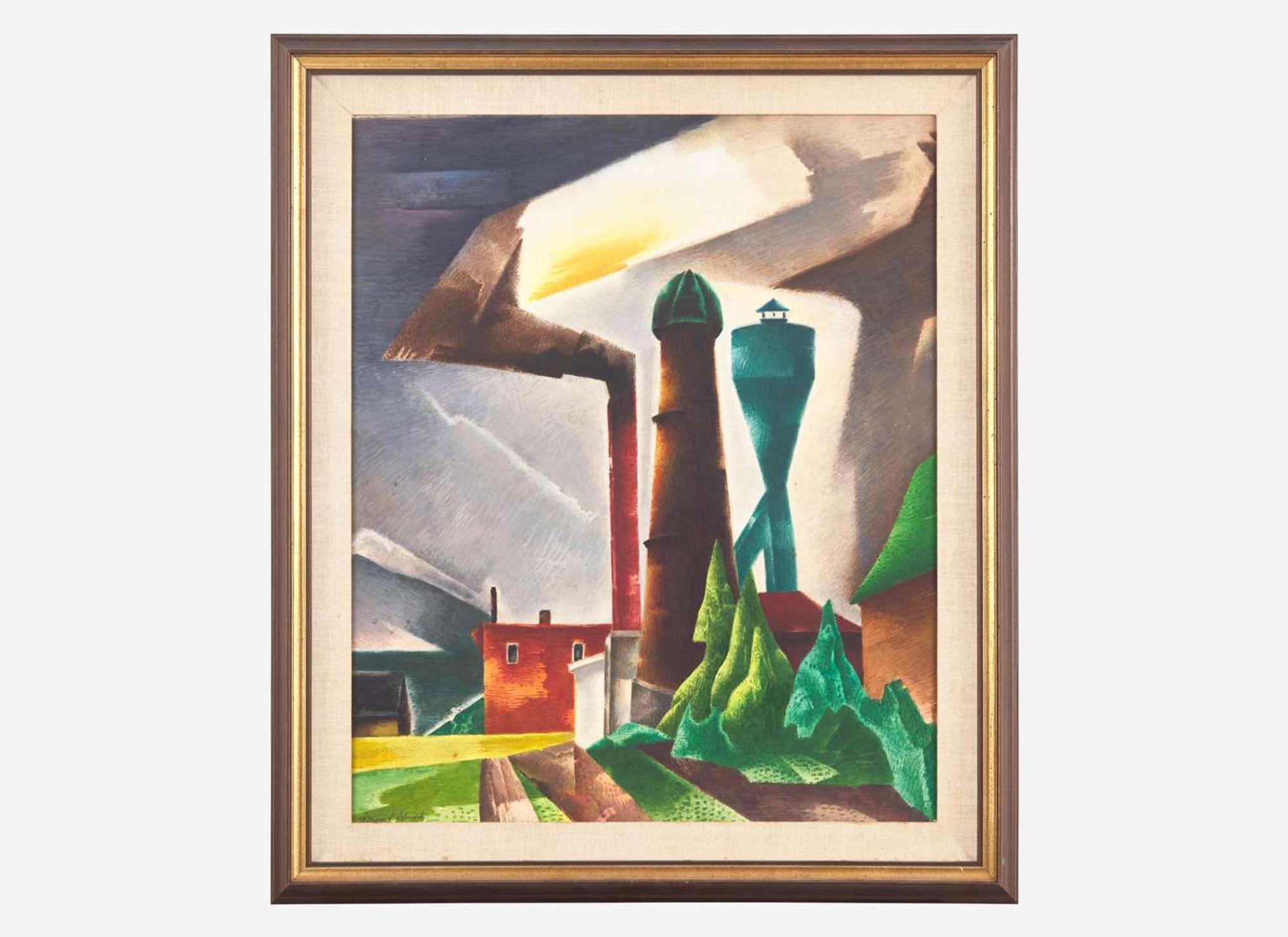 William Samuel Schwartz (American, 1896-1977) - From Iron Mountain