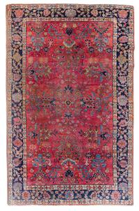 A Sarouk Wool Rug 6 feet 8 inches x 4 feet 3 inches. — FIRST HALF 20TH CENTURY
