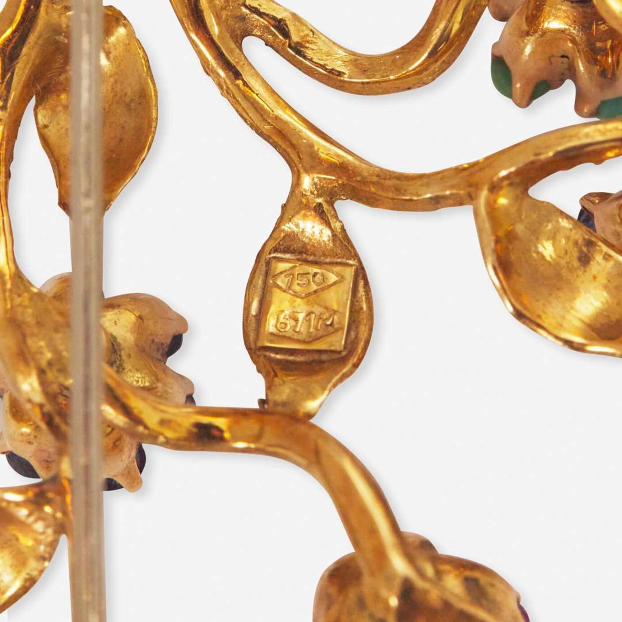 A Miscellaneous Collection of Gold and Gem-Set Jewelry