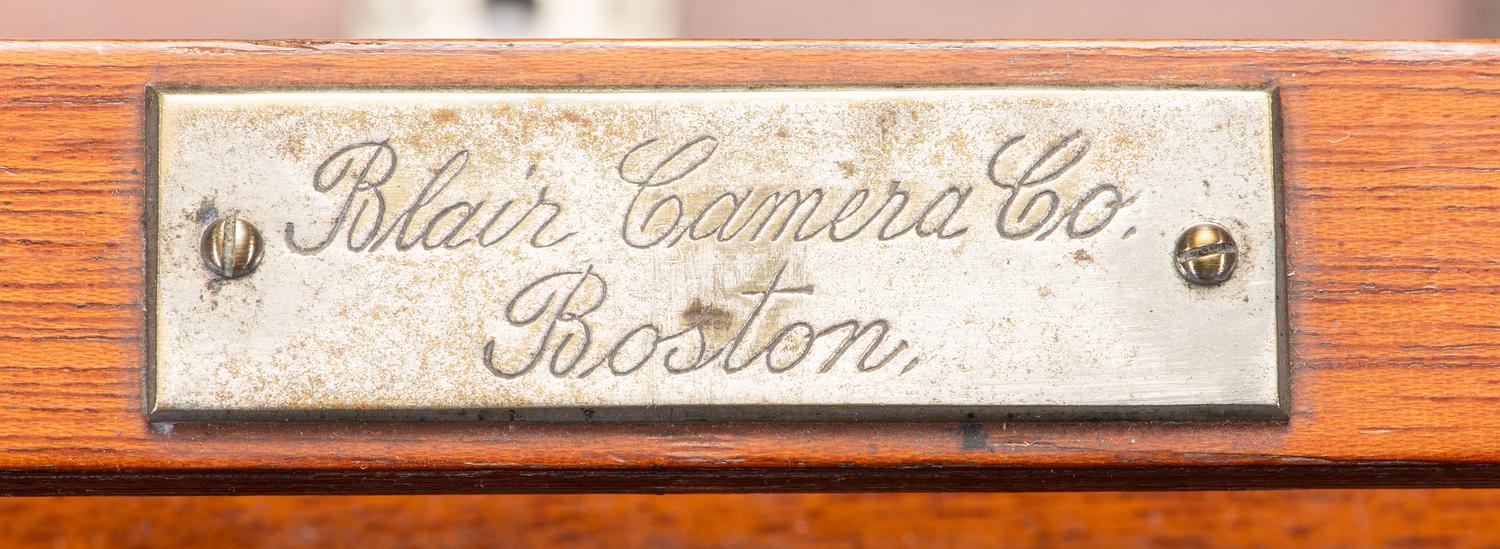 [EARLY PHOTOGRAPHY]. A group of 2 reversible back cameras produced by the Blair Camera Co., Boston, MA, ca 1888-1889.