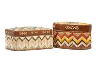 Mi'kmaq Quilled Boxes