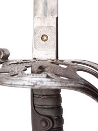 [CIVIL WAR]. Model 1850 non-regulation Union Field and Staff sword. Manufactured by Horstmann & Sons, Philadelphia.