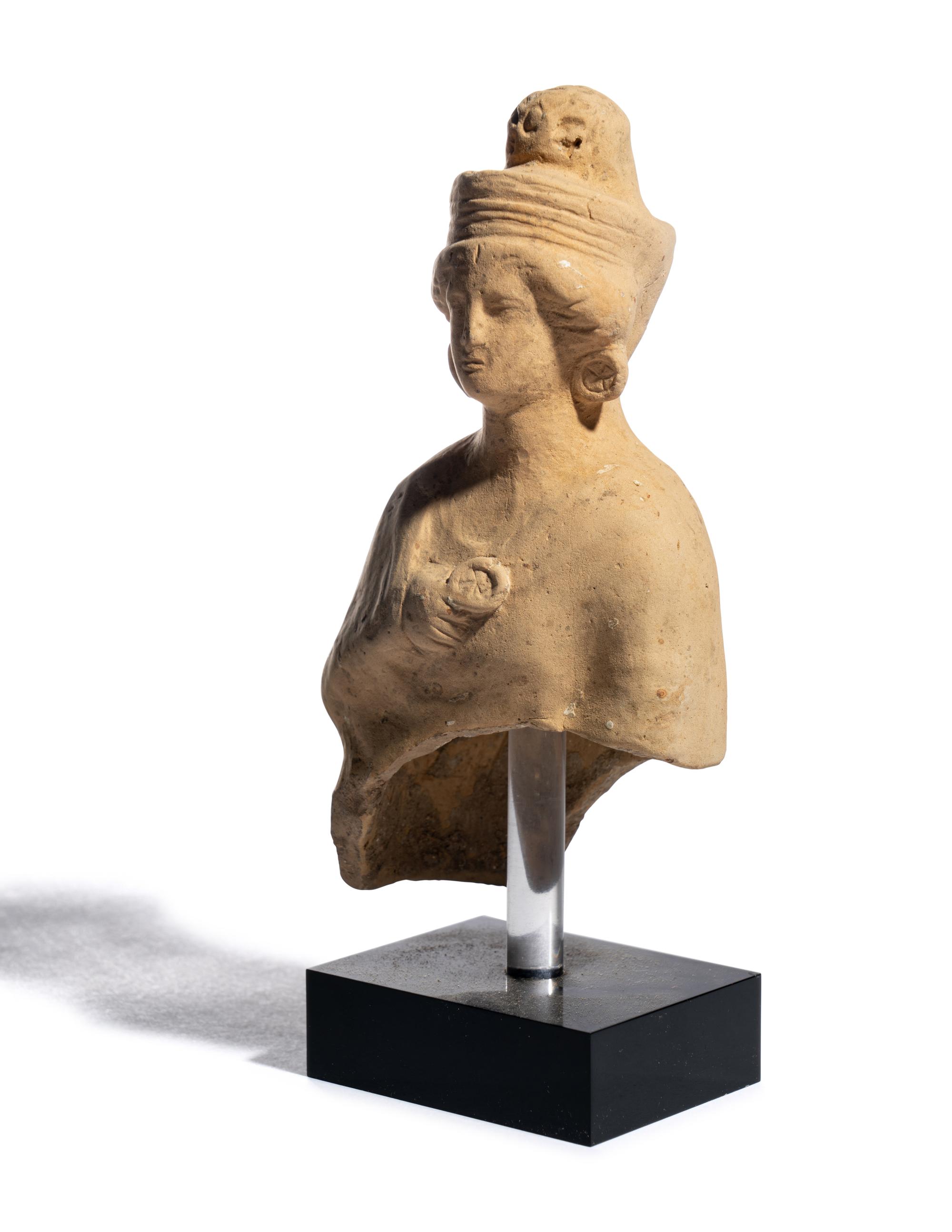 A Hellenistic Terracotta Fragment of a Female Figure