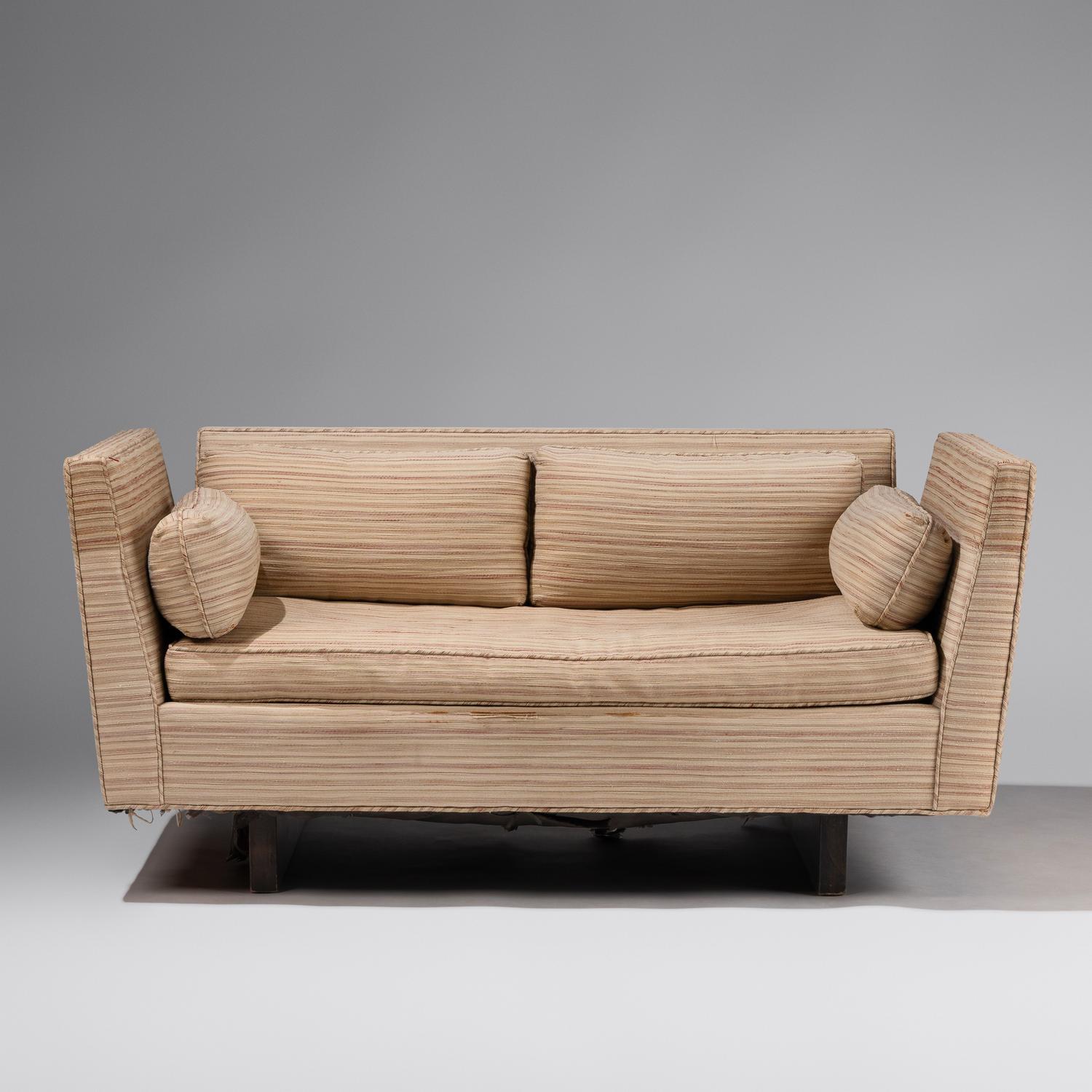 Dunbar open arm sofa