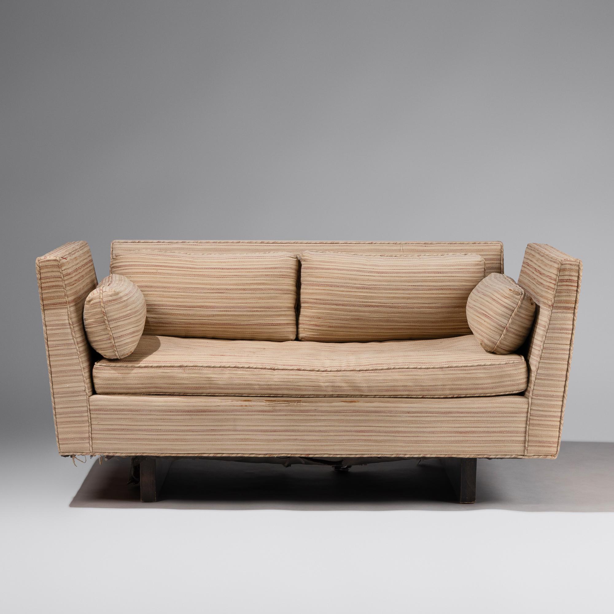 Dunbar open arm sofa