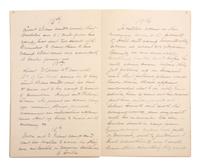 [GERONIMO] - [LATE INDIAN WARS]. DALY, Henry W. (1850-1931). Diary of Campaign against Hostile Apaches in 1885-6 with Capt. Emmet Crawford, by Henry W. Daly Pack Master. [Cheyenne, WY], 29 May 1885 to 28 March 1886.
