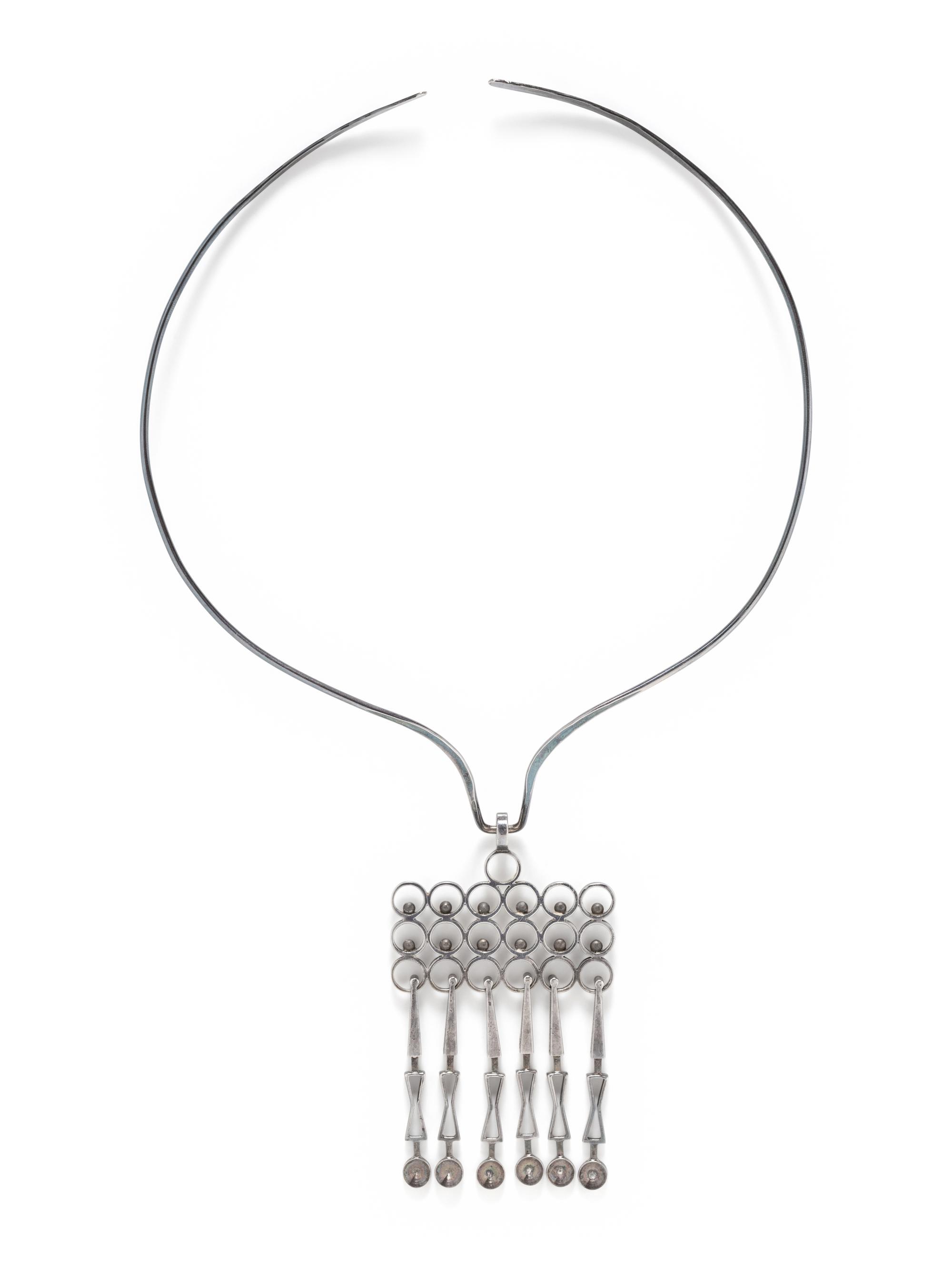 A Collection of Silver Jewelry