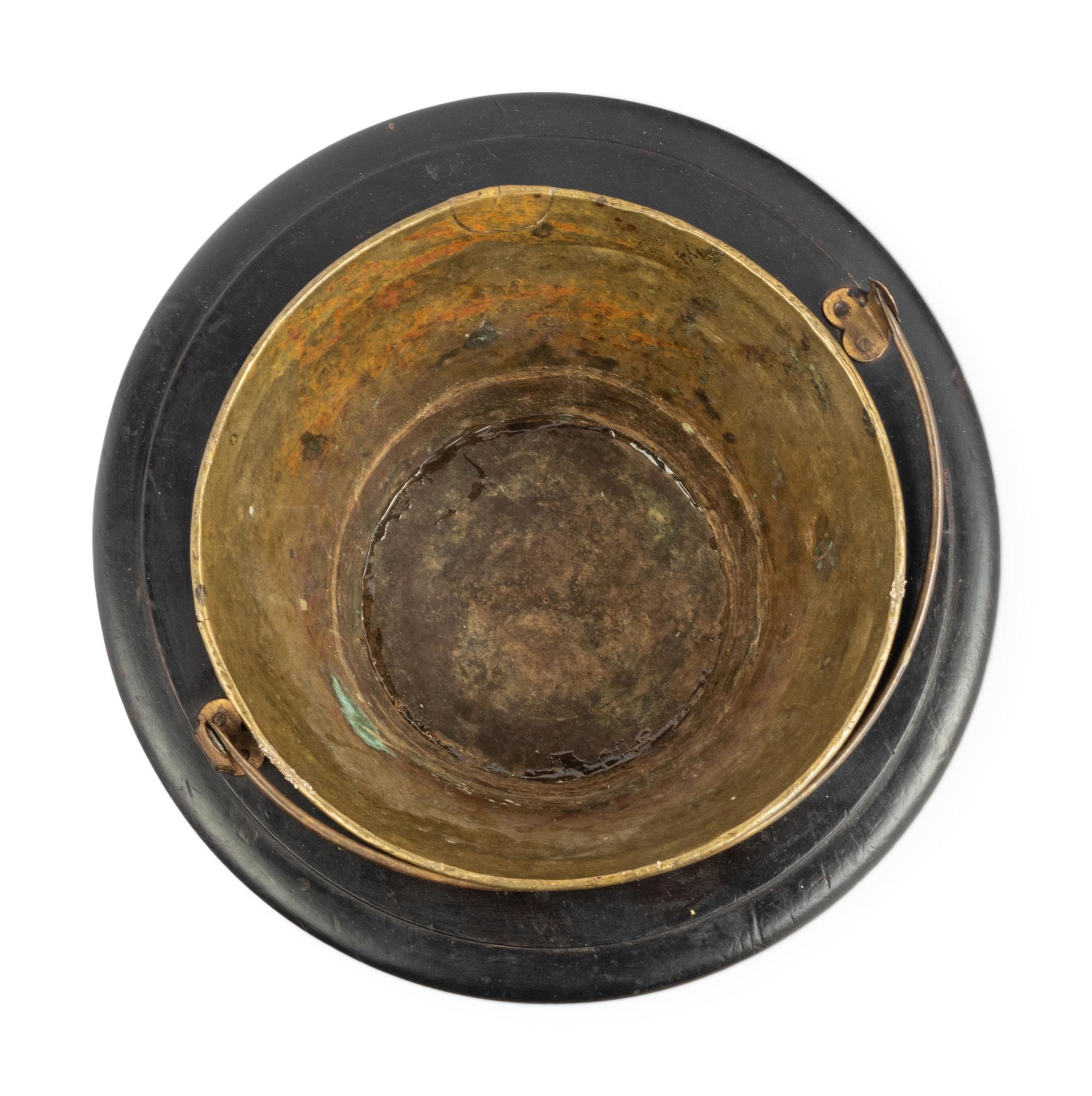 A Continental Mahogany Wine Cooler or Plate Bucket
