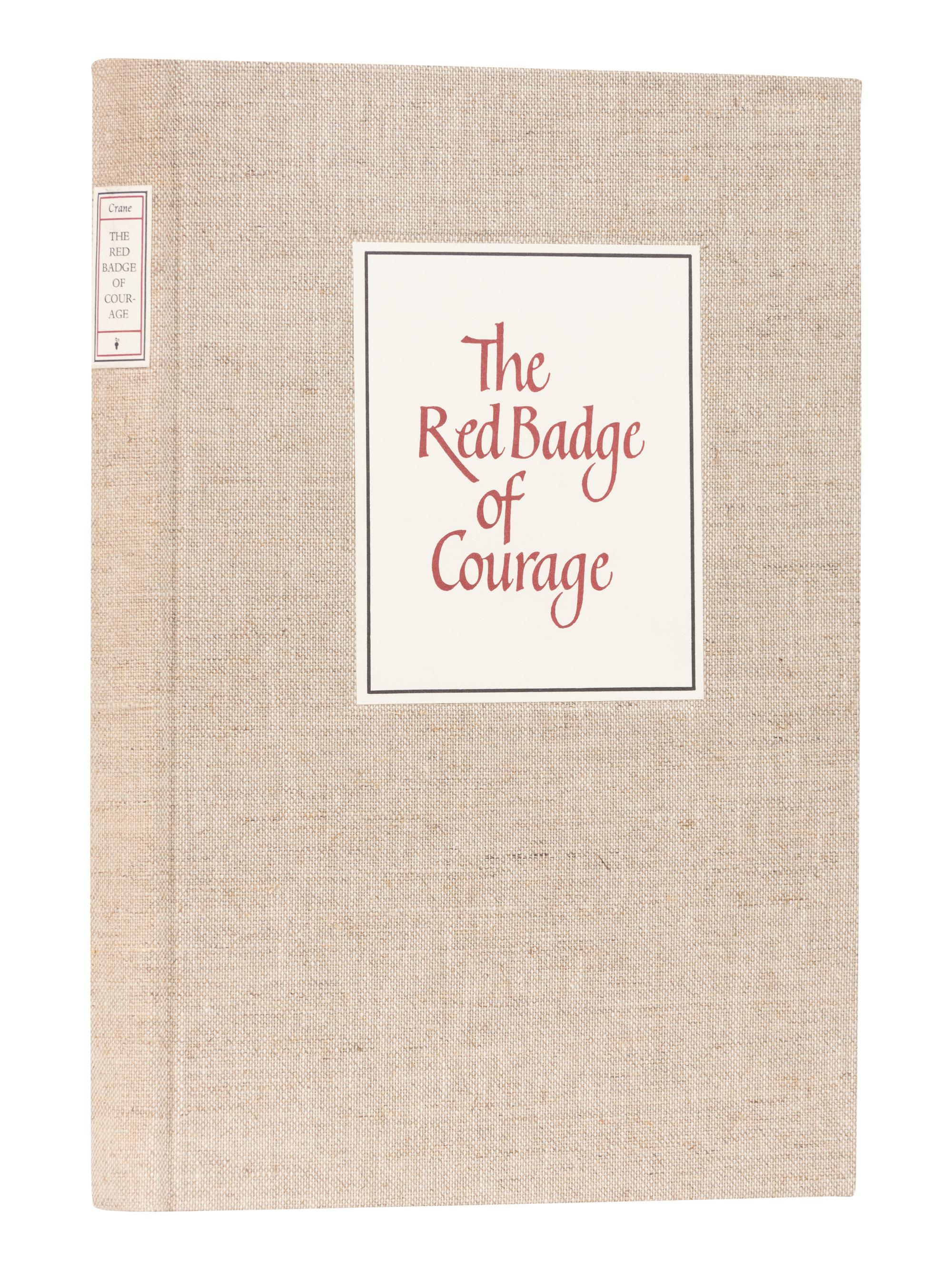 [PENNYROYAL PRESS]. CRANE, Stephen 1871-1900. The Red Badge of Courage . West Hatfield, MA: The Pennyroyal Press, 1984.