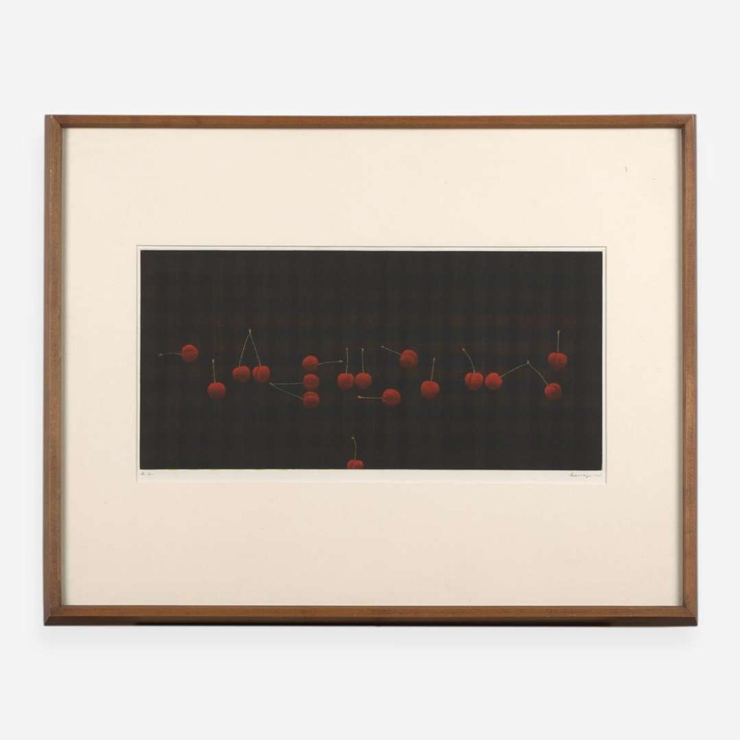 Yozo Hamaguchi (Japanese, 1909-2000) Seventeen Cherries