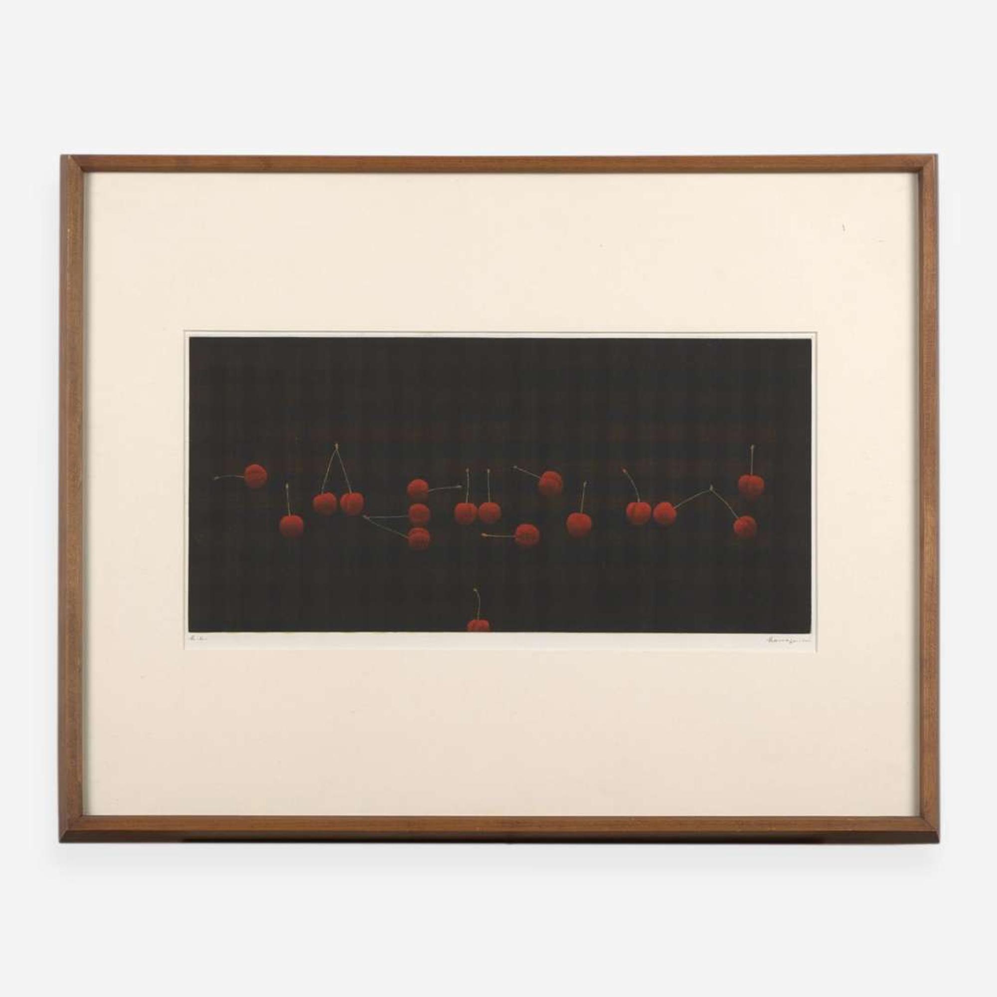 Yozo Hamaguchi (Japanese, 1909-2000) Seventeen Cherries