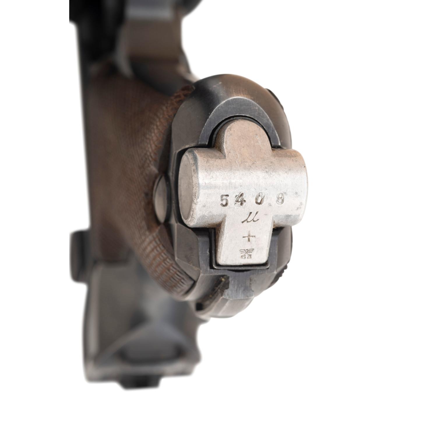**Mauser 42-Code P.08 Luger with Holster and Matching Magazine