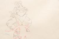 Kellogg’s Frosted Flakes Tony the Tiger TV Commercial Production Cel and Animation Drawing.