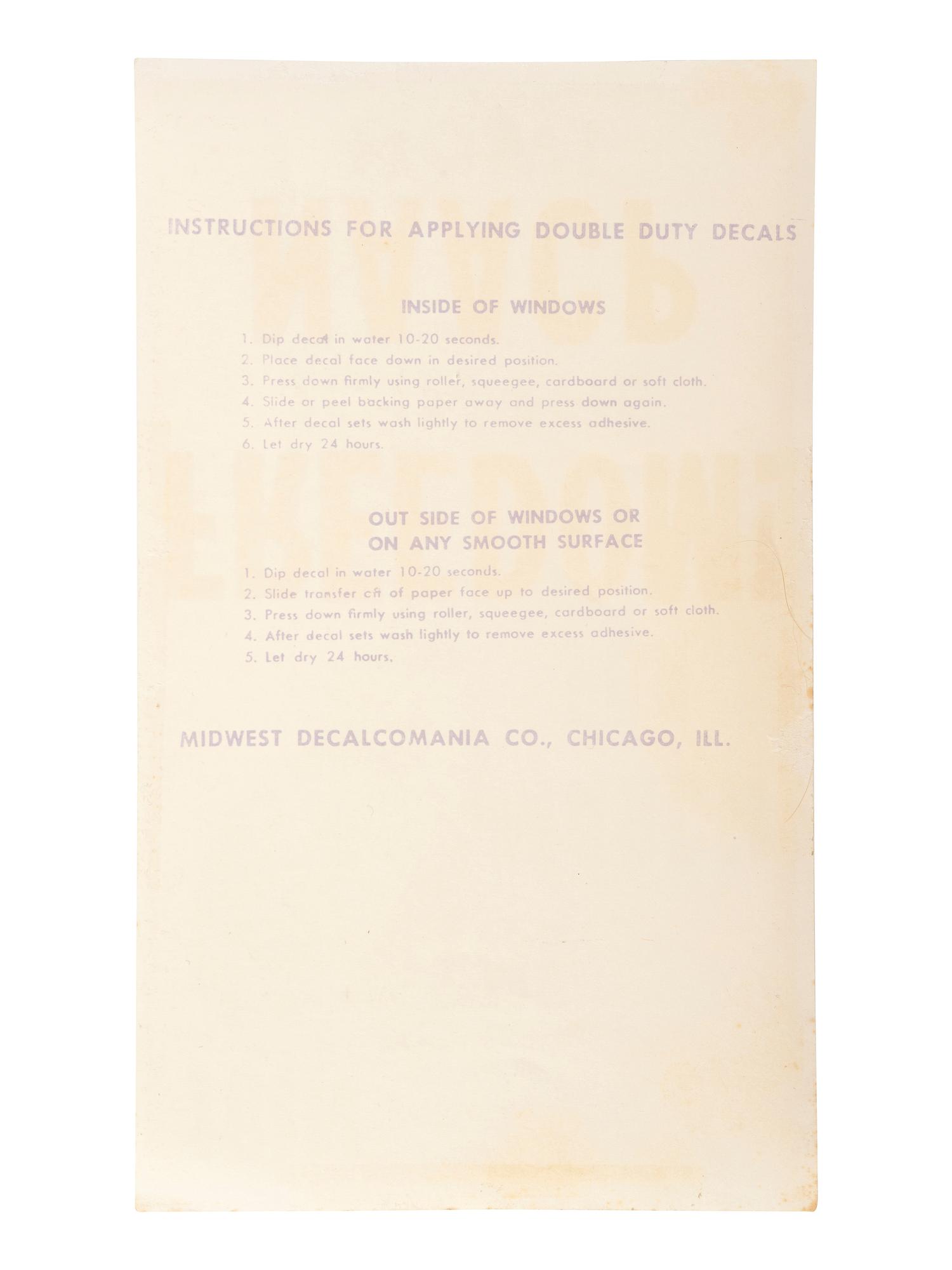 [CIVIL RIGHTS]. Join the March for Freedom! Join the NAACP Now! Midwest Decalomania Co., : Chicago, IL, ca 1960s.