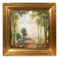 Landscape with Trees and Hills