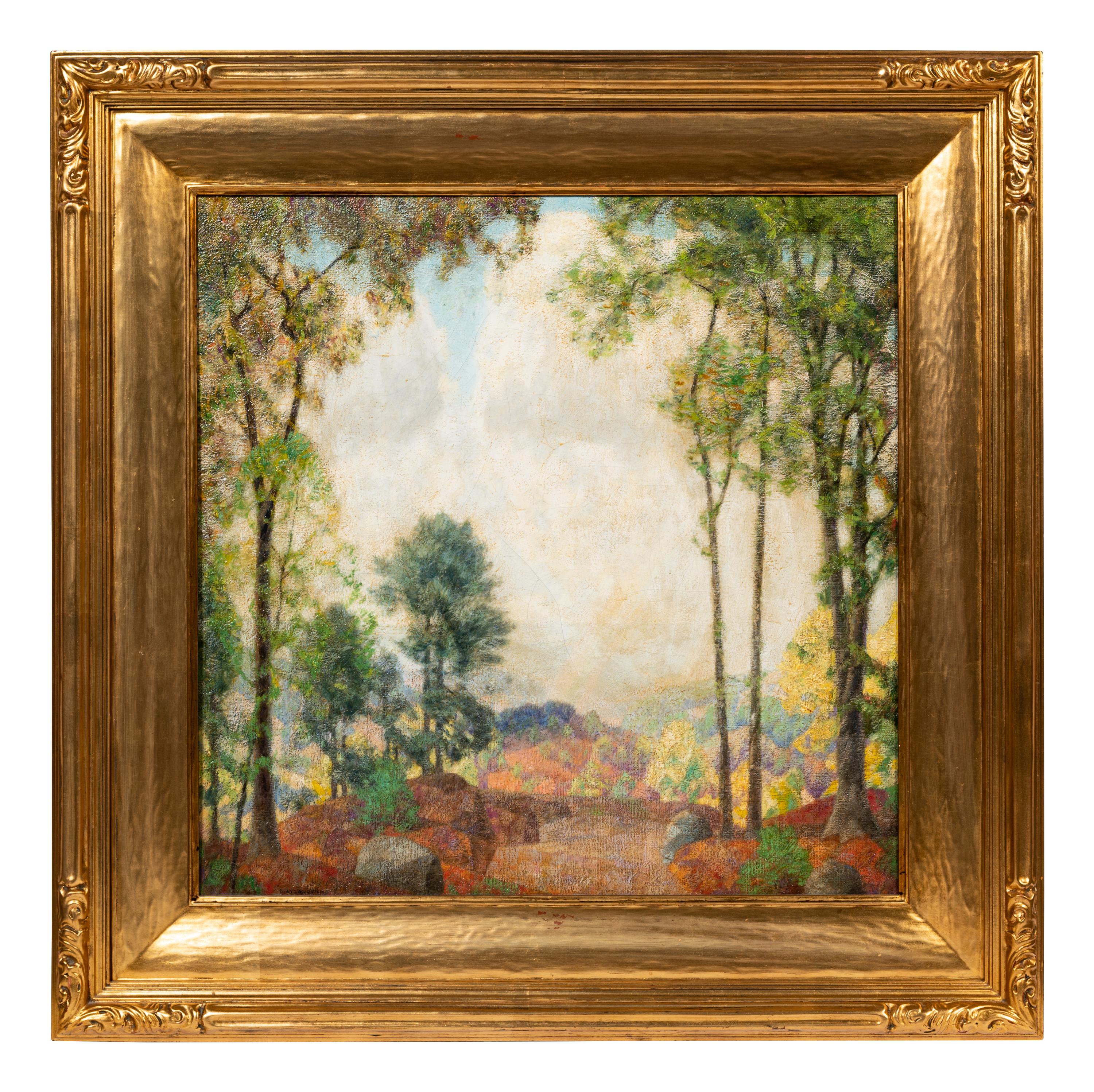 Landscape with Trees and Hills