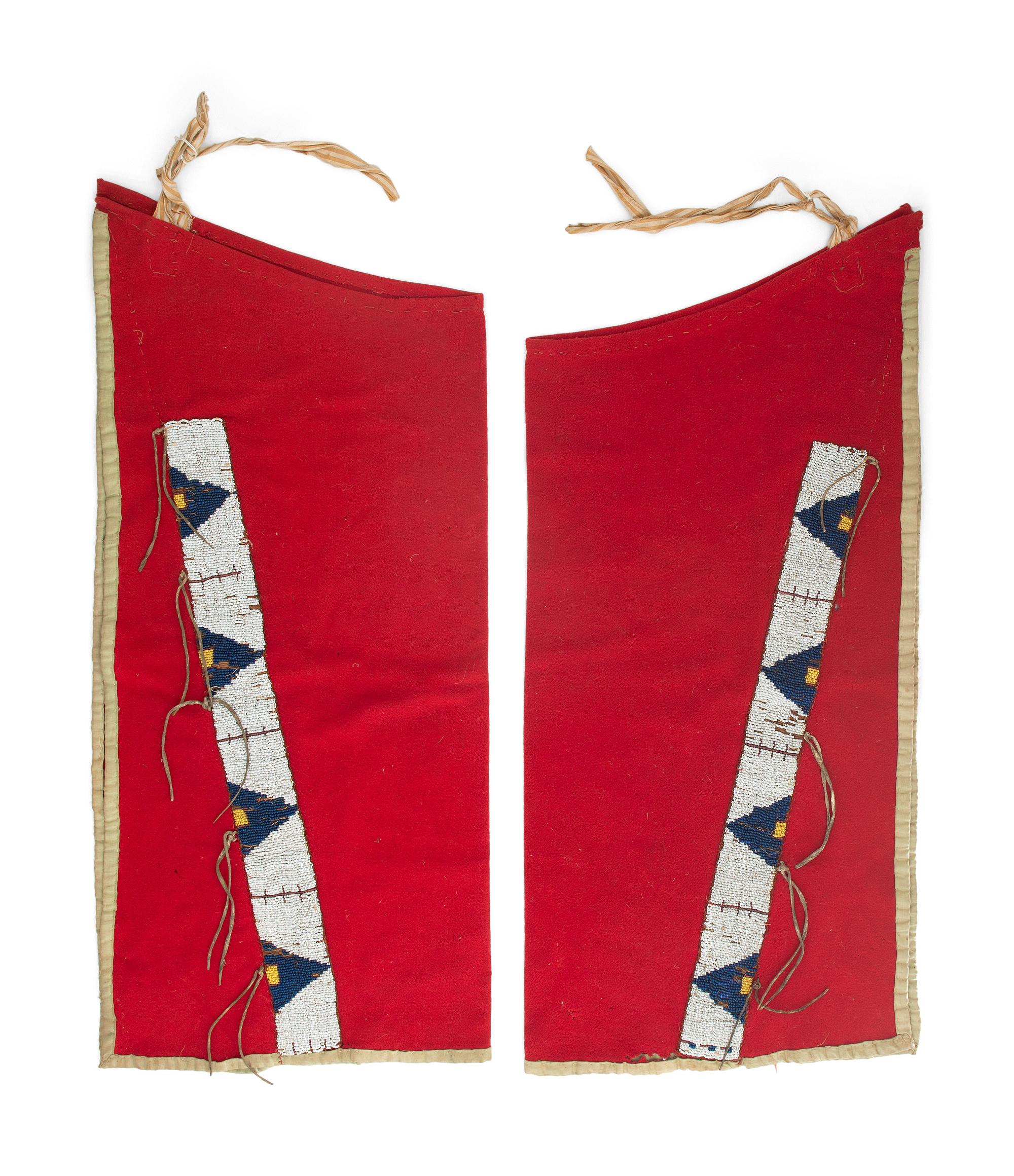 Sioux Beaded Wool Leggings