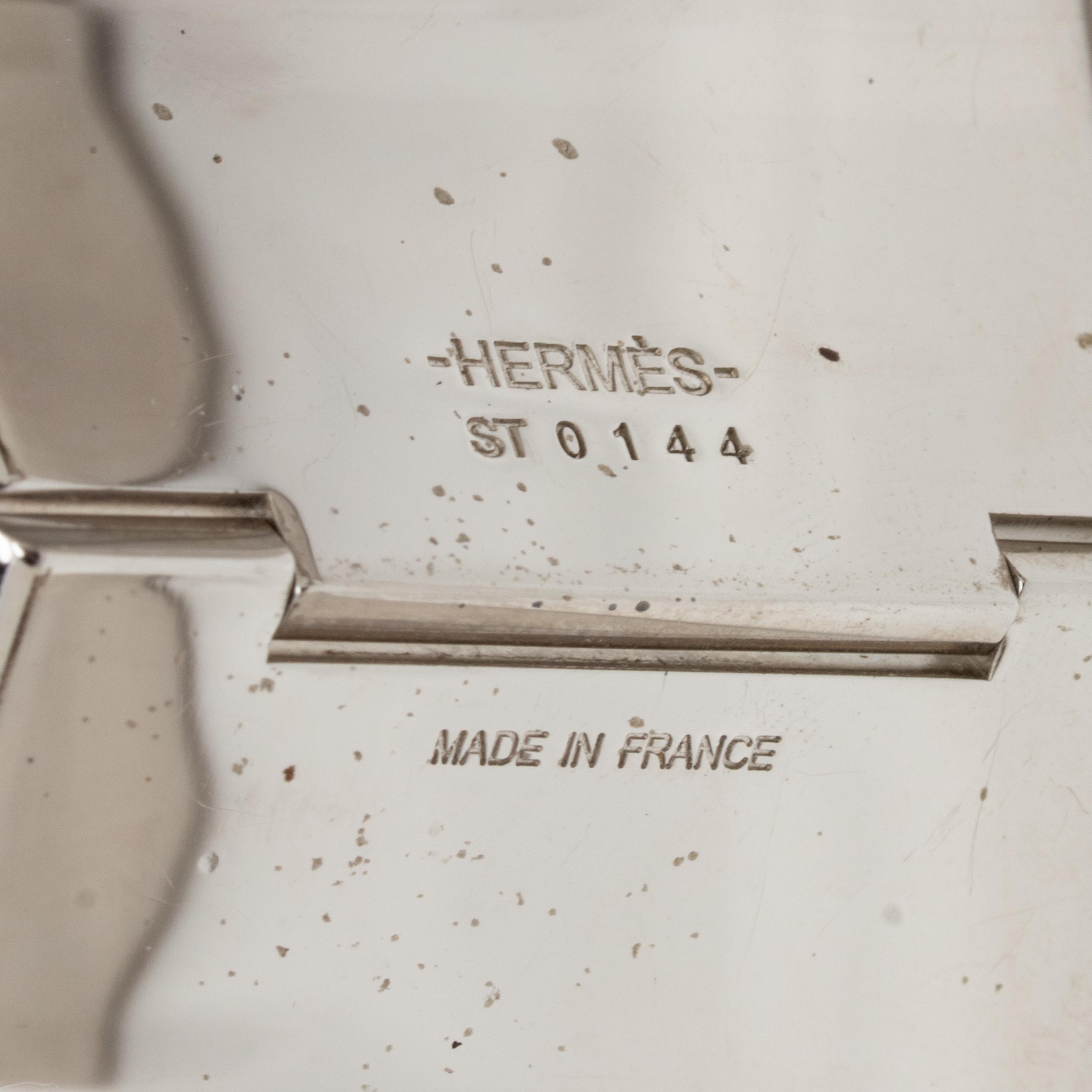 HERMÈS, CLIC CLAC H ENAMEL BRACELET