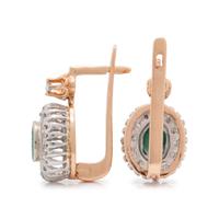 EMERALD AND DIAMOND SET