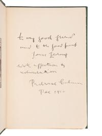COLUM, Padraic (1881-1972). A group of 4 works and a small archive of correspondence, comprising: