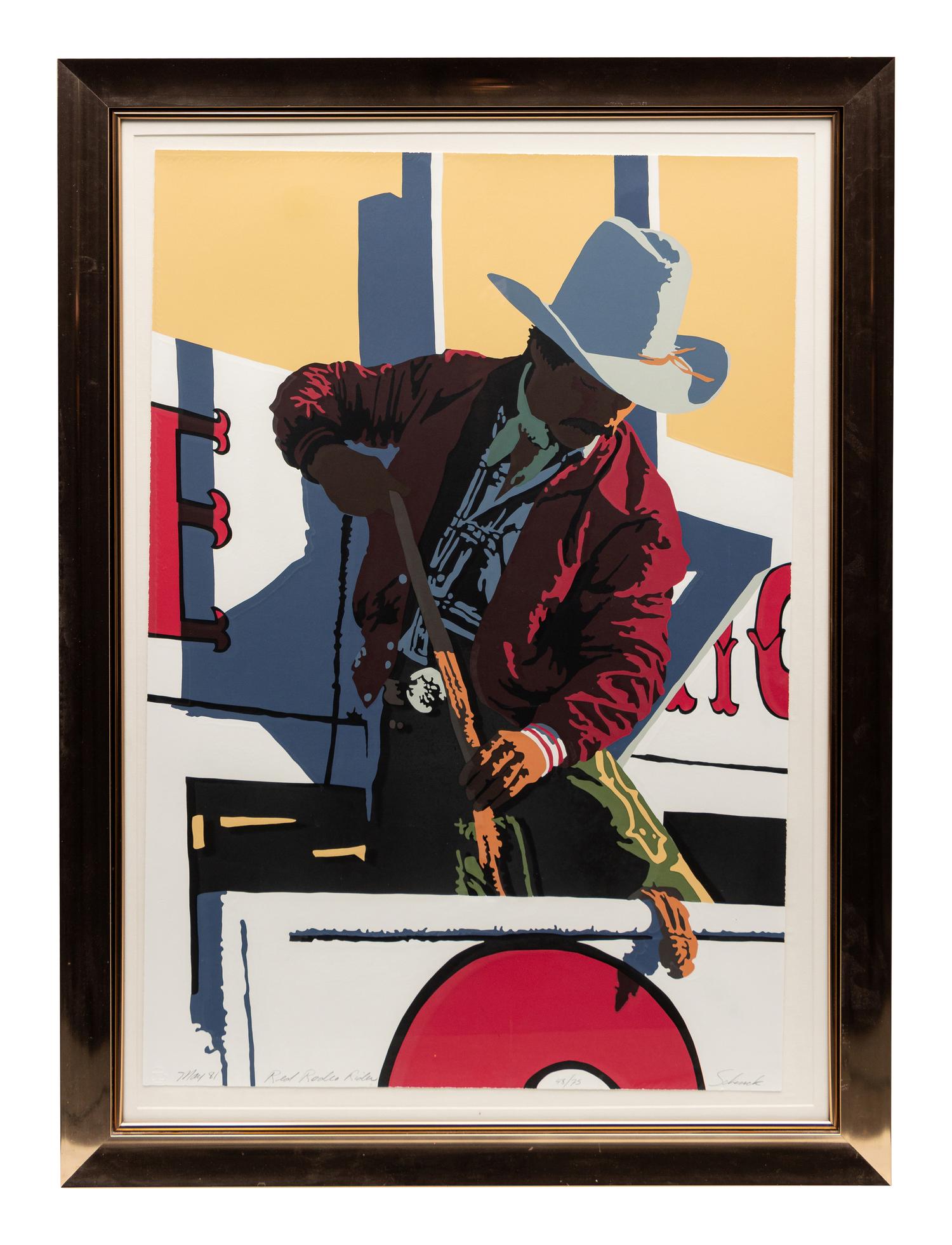 Red Rodeo Rider , edition 48/75