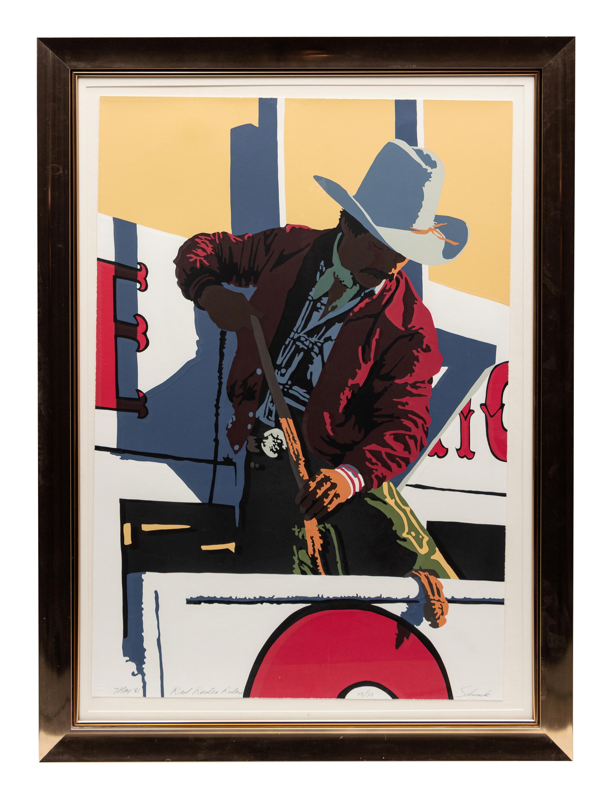 Red Rodeo Rider , edition 48/75