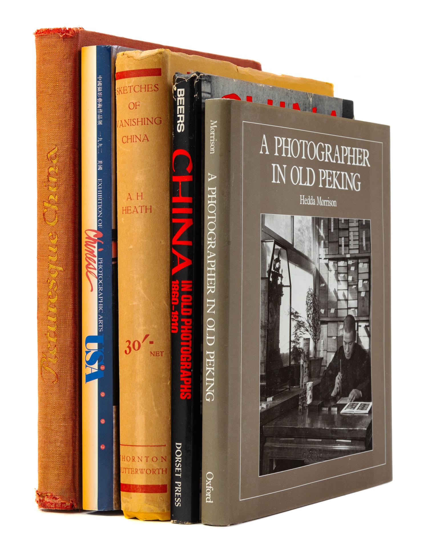 18 Books Pertaining to Old Chinese Photography and Posters