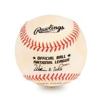 A Hank Aaron Signed Autograph Baseball (Beckett Authentication Services BAS Certified),