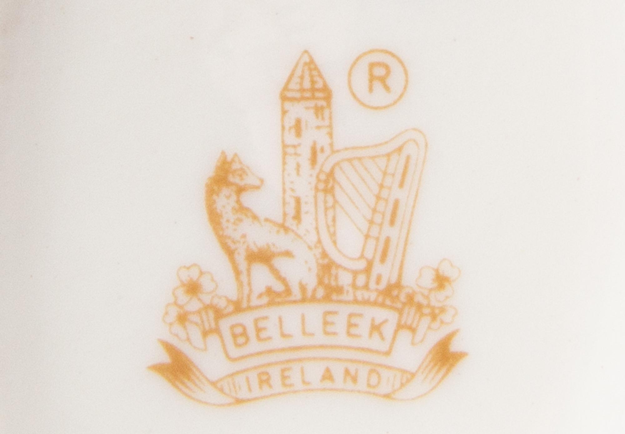 Five Belleek Swan Creamers Length of longest 5 3/4 inches. — FIFTH GREEN MARK THROUGH SEVENTH GOLD MARKS (1955-1993)