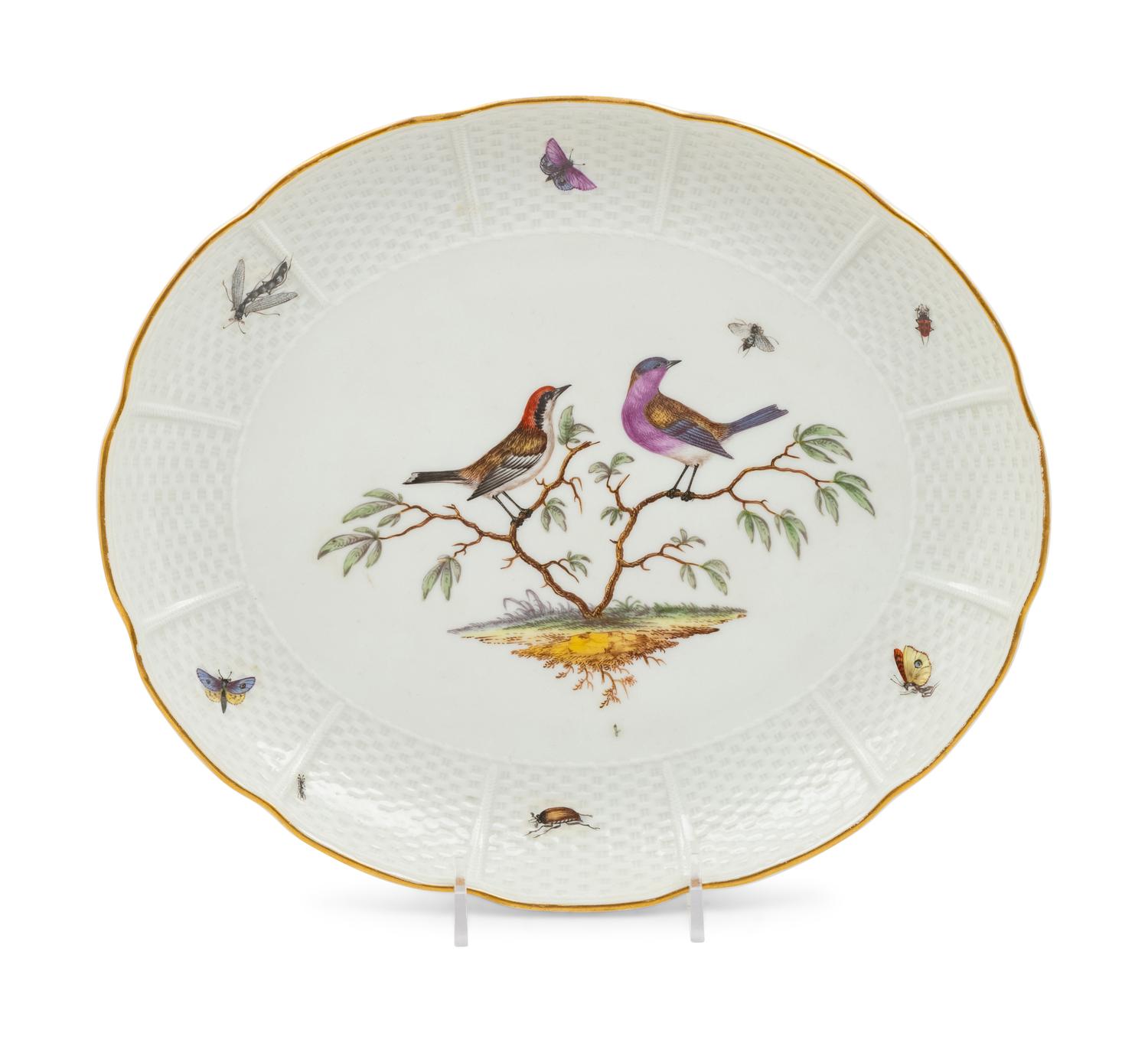 A Set of Ludwigsburg Porcelain Plates