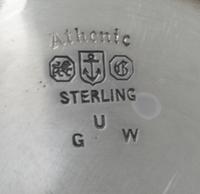 A Gorham Athenic Silver Six-Piece Tea and Coffee Service, Gorham Mfg. Co., Providence, RI, Early 20th Century, comprising a water kettl