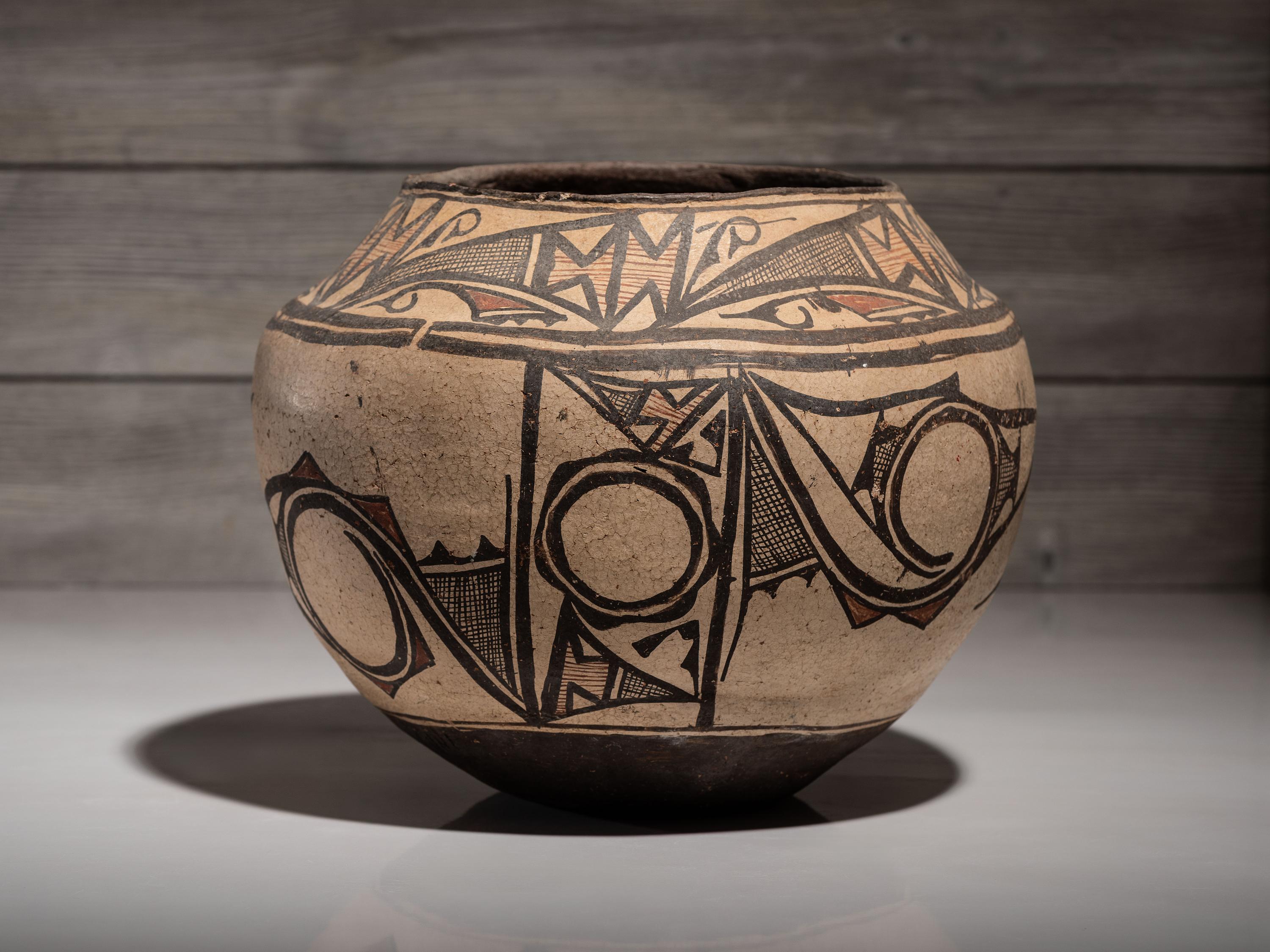 Zuni Pottery Olla