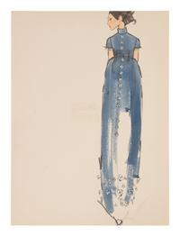 11 Michaele Vollbracht for Geoffrey Beene Fashion Illustrations, Late 1960s