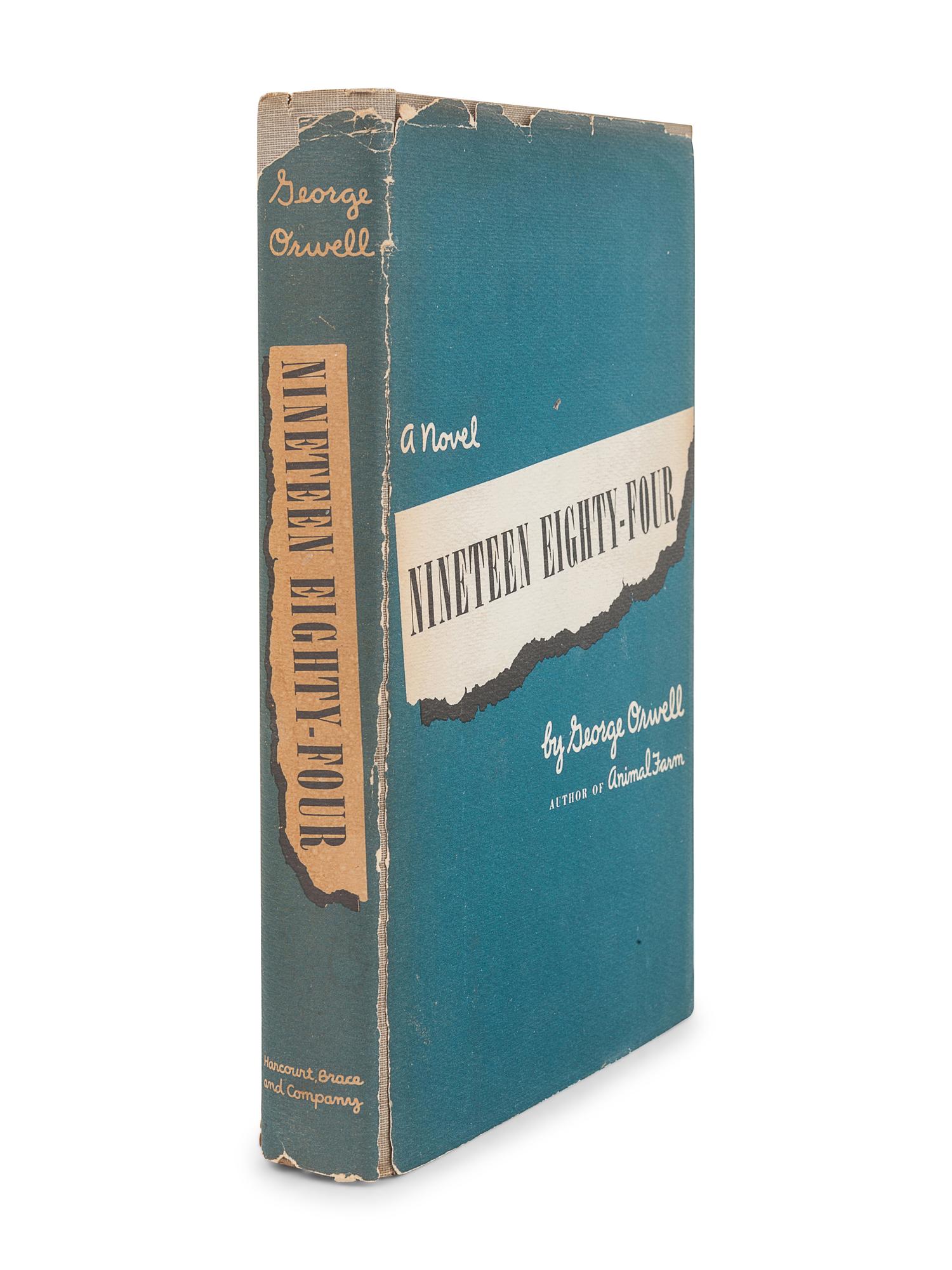 [ORWELL, George (1903-1950) - AMERICAN EDITIONS]. A group of 3 works, comprising: