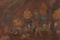 A Mongolian Silk Wallpaper Panel