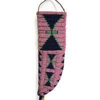 Plains Cree Double-Sided Buffalo Hide Knife Sheath