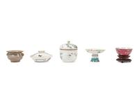 Five Chinese Porcelain Articles