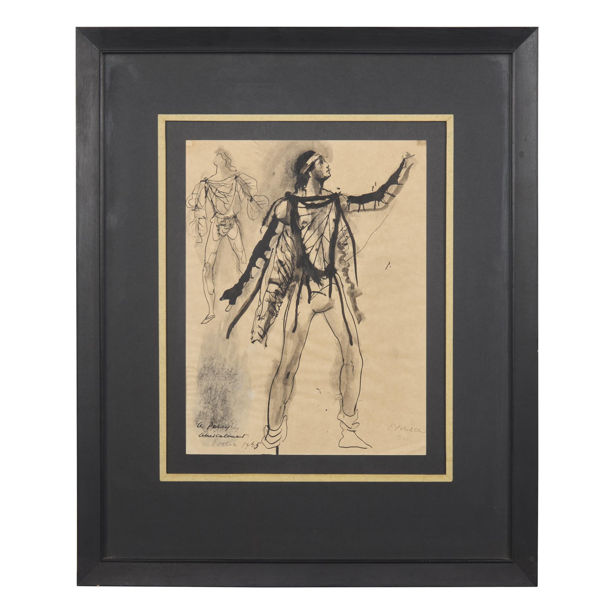 Pavel Tchelitchew (Russian, 1898-1957) — Costume Study , 1942