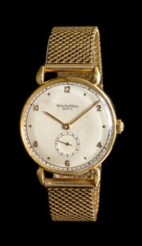 An 18 Karat Yellow Gold Wristwatch, Patek Philippe, Circa 1940,
