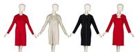 Four Geoffrey Beene Dresses