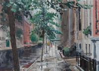 Peter Hayward, (American, 1905-1993), Ninth Street
