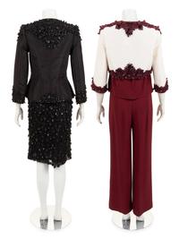 Two Oscar de la Renta Embellished Pieces and One Naeem Khan Ensemble, 2006-11