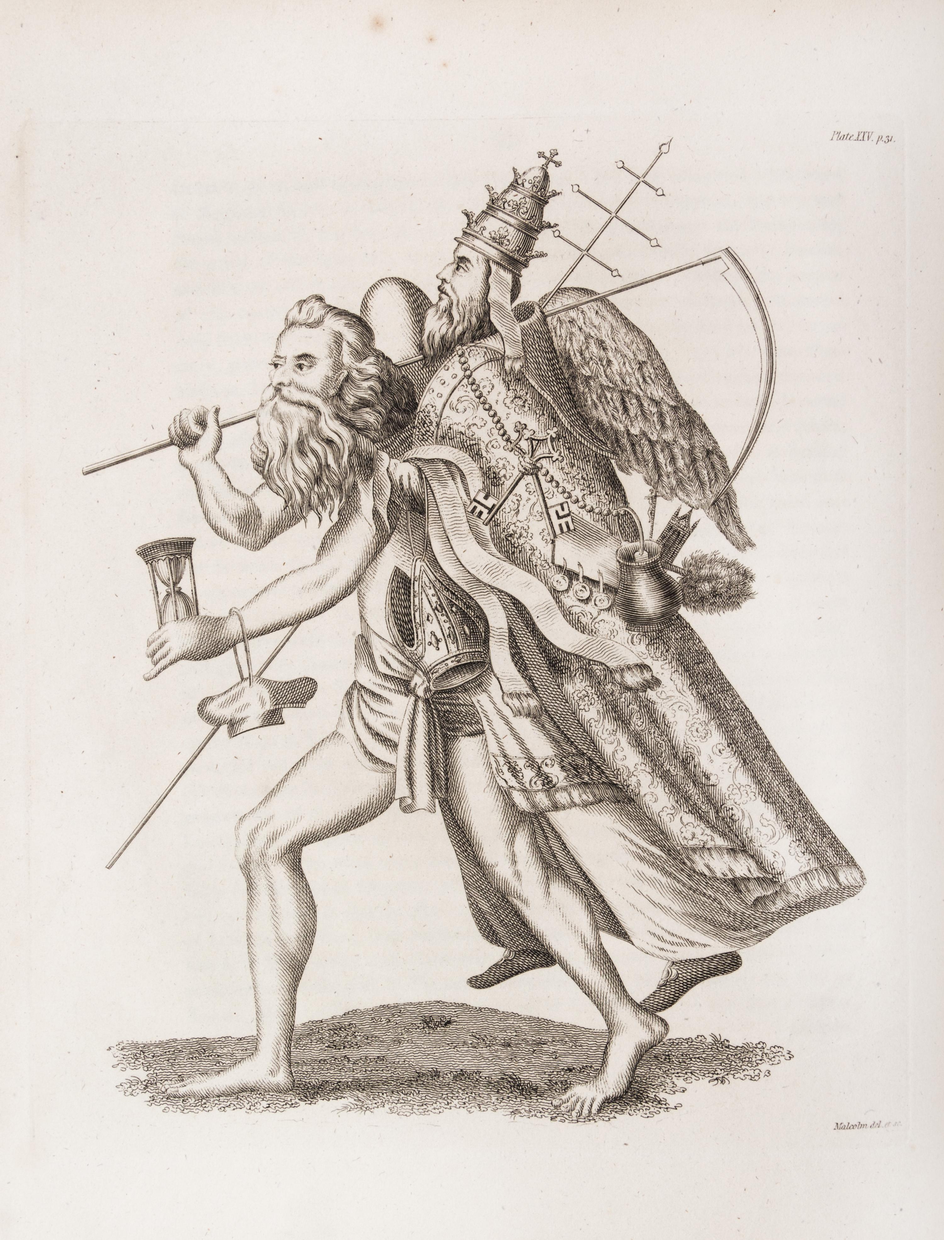 (CARICATURE) MALCOLM, J.P. An Historical Sketch of the Art of Caricaturing. London, 1813.
