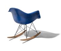 Blue RAR Chair and Table Herman Miller, USA