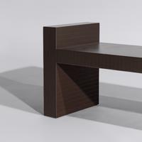 Scored Leather H-bench