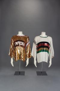 Two Geoffrey Beene Sequin Tops, 1976