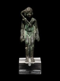 An Egyptian Bronze Harpocrates