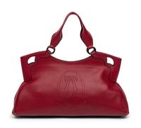 Cartier, Burgundy Marcello Handbag