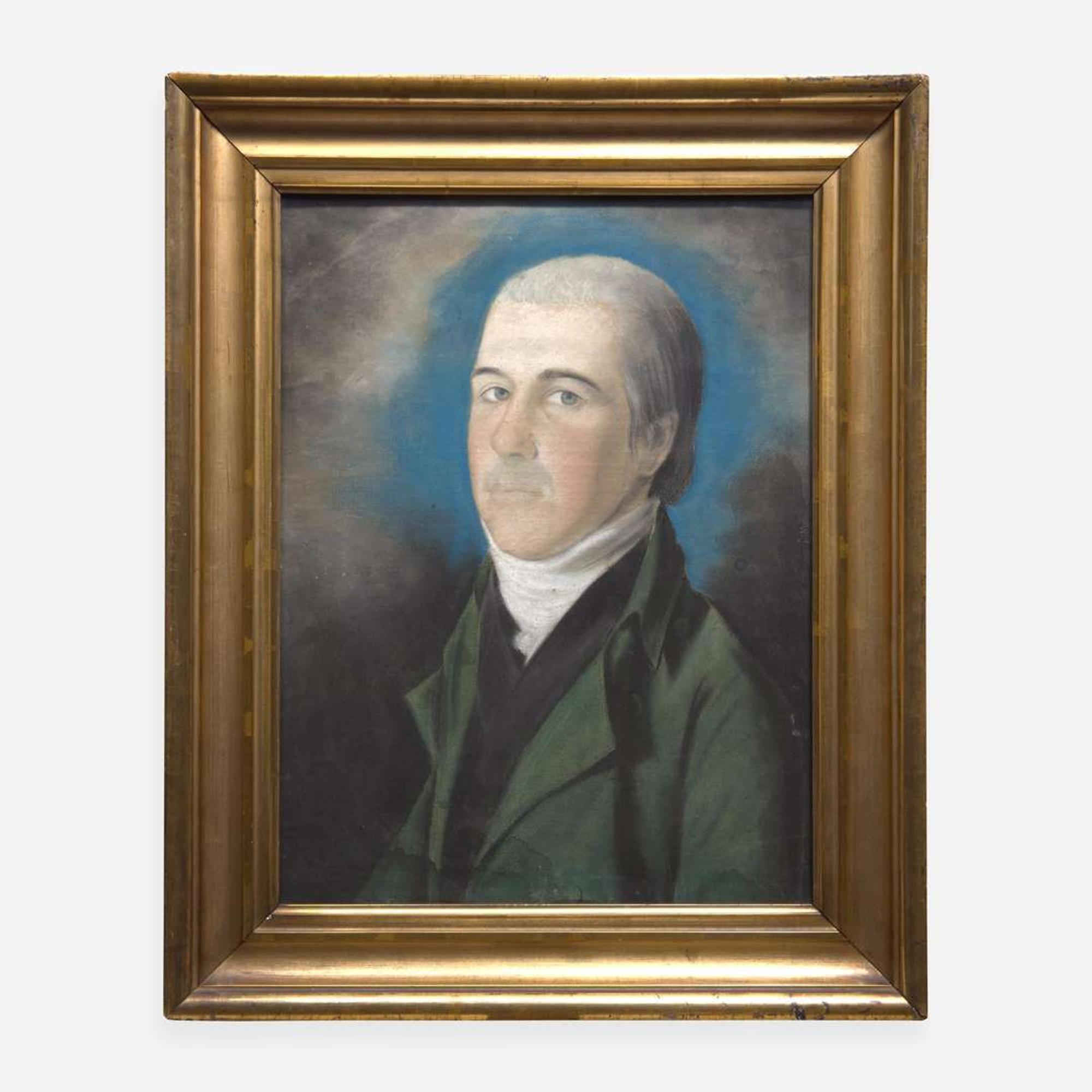 American School 19th century Portrait of Solomon Dickinson (1778-1838), circa 1815