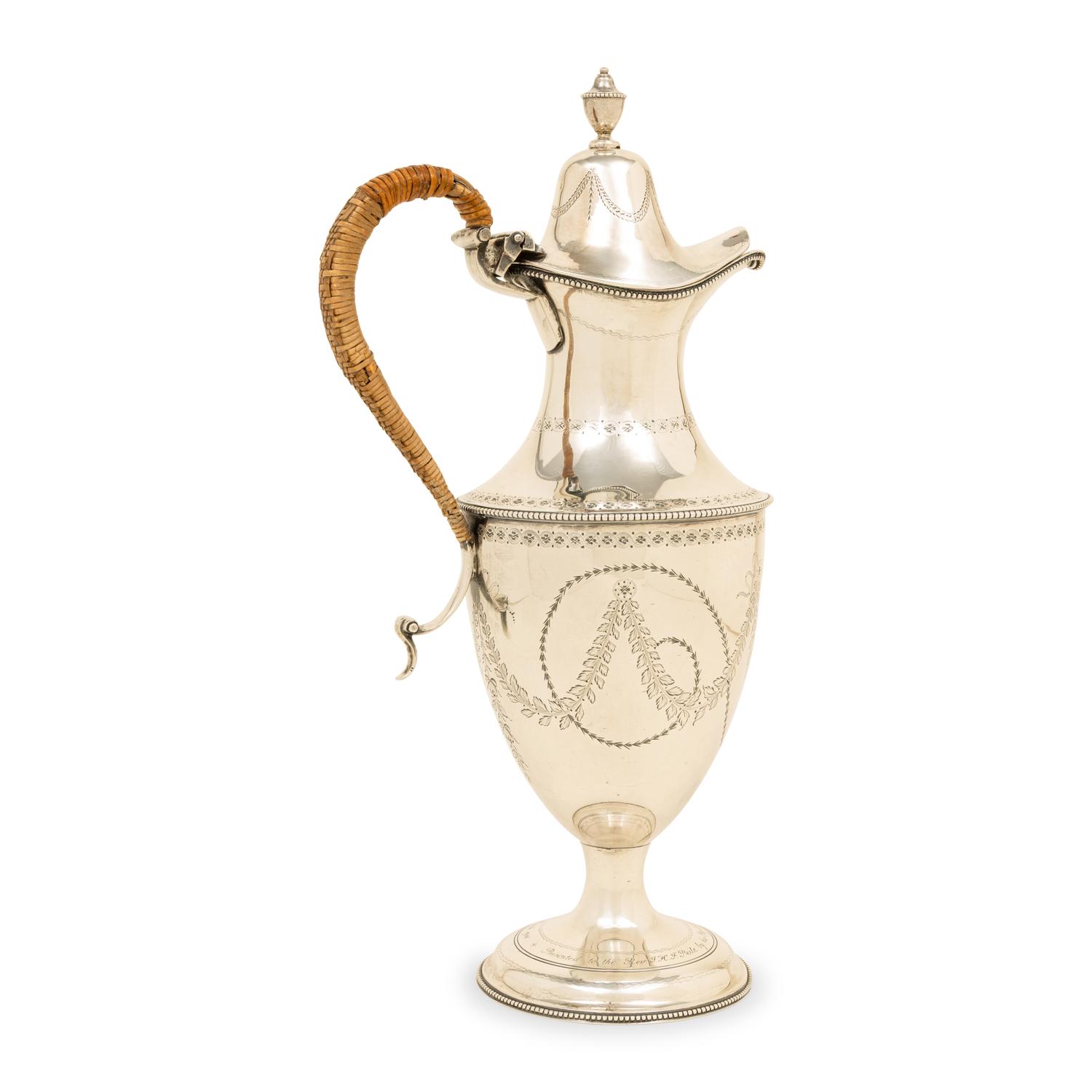 A George III Silver Beer Jug